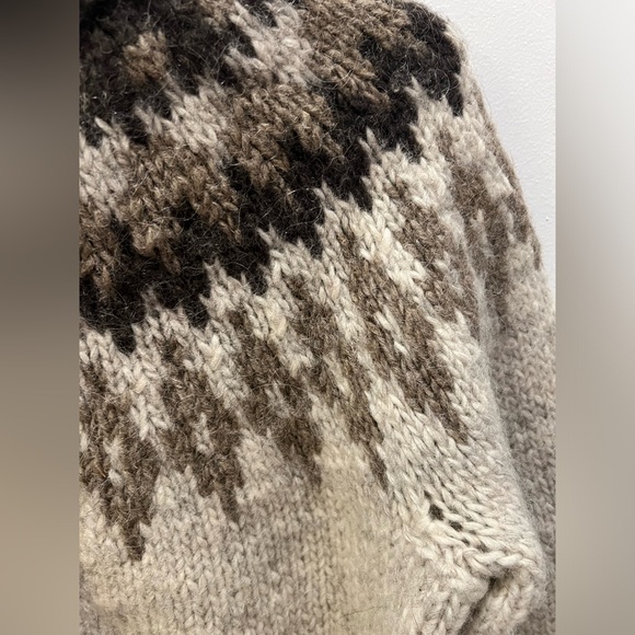 Handmade Vintage Fair Isle Cardigan - Picture 4 of 4